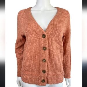 Two by Vince Camuto Coral Cardigan XL Button Front
